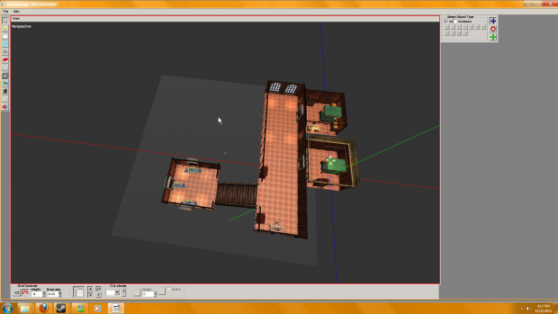 3 maps in progress in the map editor.
