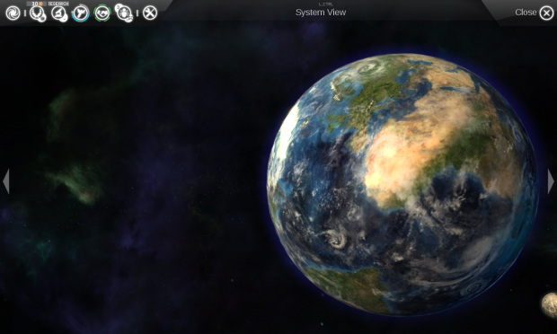 In-game Earth
