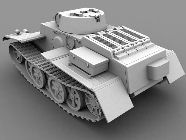 Panzer I Ausf.F Finished model