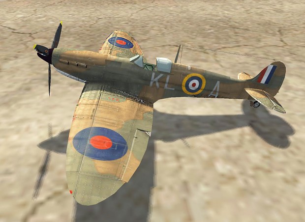 SpitfireMk1a in game
