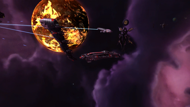 Loss's Capital Ships Mod in action