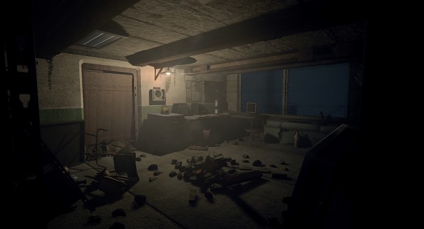 Abandoned office