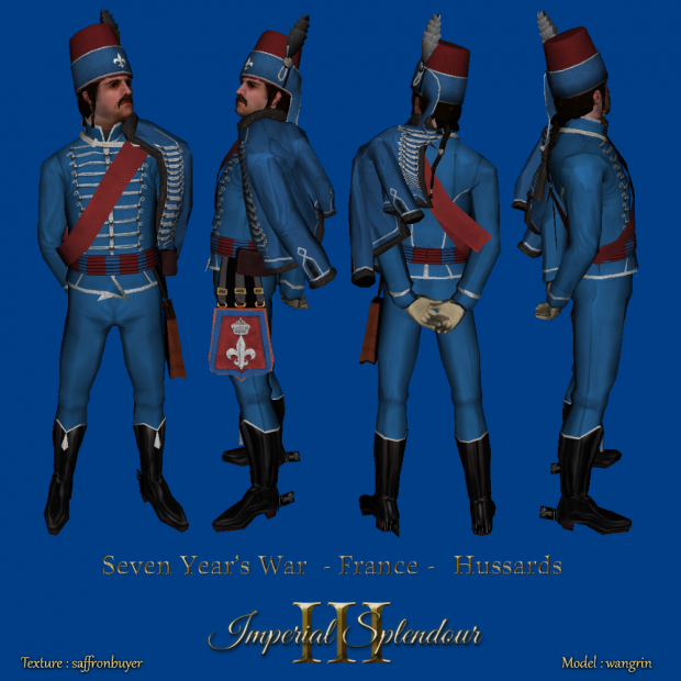 Seven Years' War : French cavalry