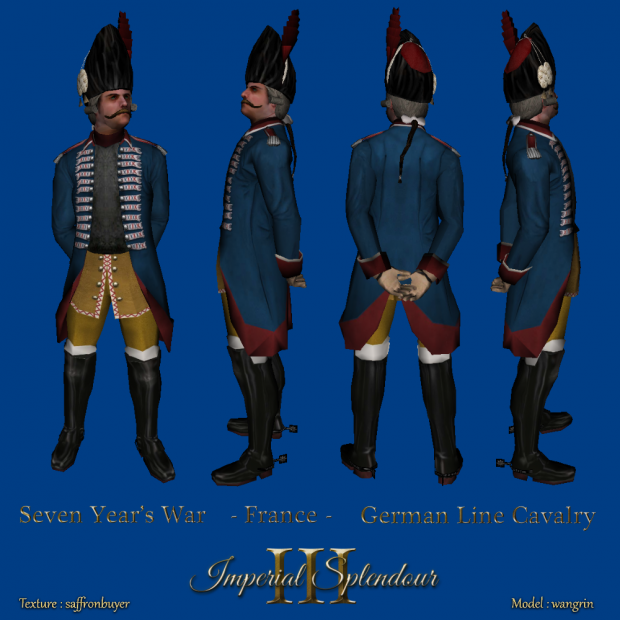 Seven Years's War - French cavalry