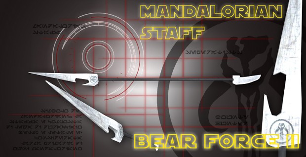 Mandalorian staff