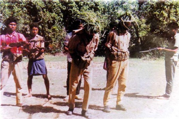 Mukti bahini captured two PAK Soldiers as prisoner