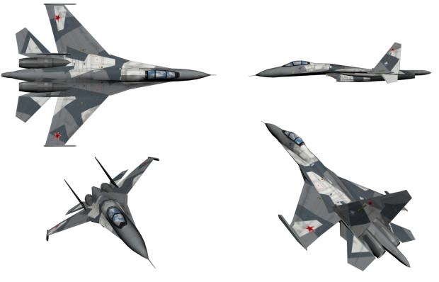 Su-35S (Also known as SU-35BM)