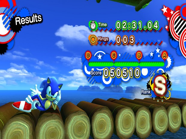 Sonic Jump Generations : Green Hill Zone Act 1