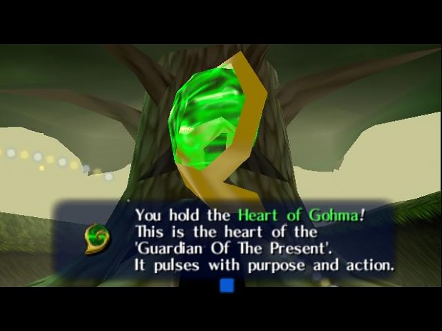 Before Link leaves the Forgotten Forest