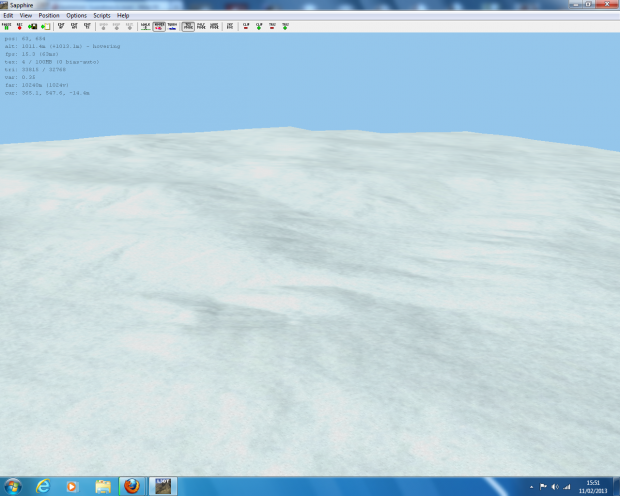 Ice Desert Hieghtmap