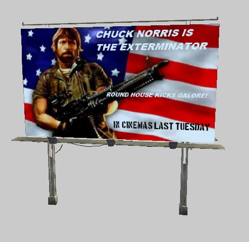 Chuck Norris Billboard