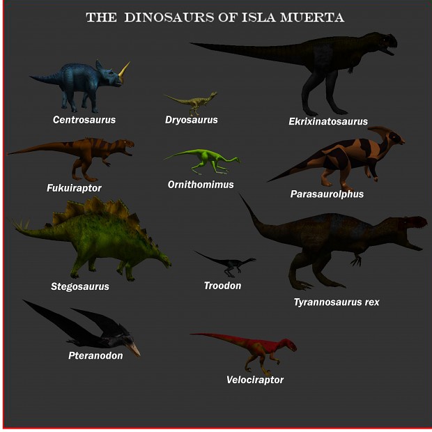 The Dinosaurs of Isla Muerta