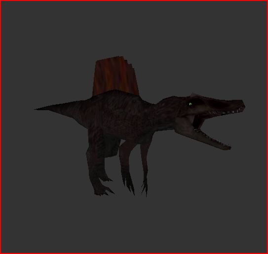 New Spinosaurus model