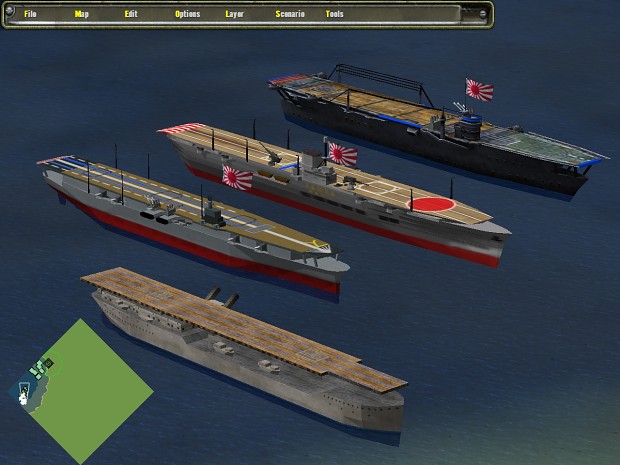 More Japanese Carriers Image - Axis & Allies: Uncommon Valor Mod For 