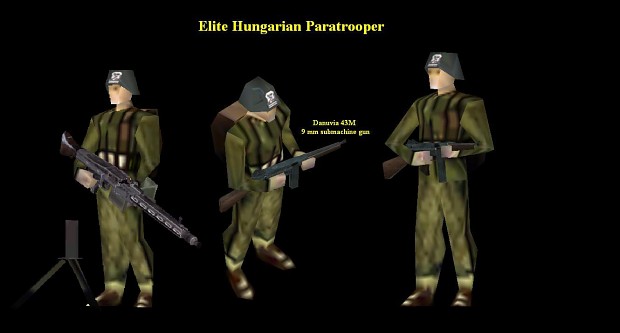 Elite Hungarian Paratroopers