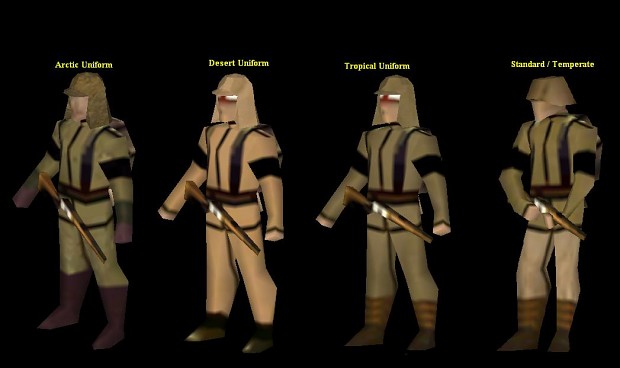 revised JPN infantry skins