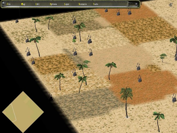 New Desert Scrub terrain variants