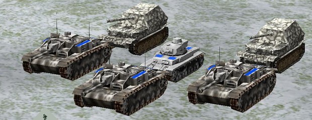 new Arctic skins for German tanks pt 1