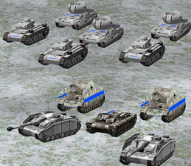 new Arctic skins for German tanks pt 2