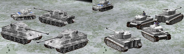 new Arctic skins for German tanks pt 3