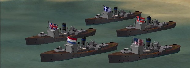 allied corvettes