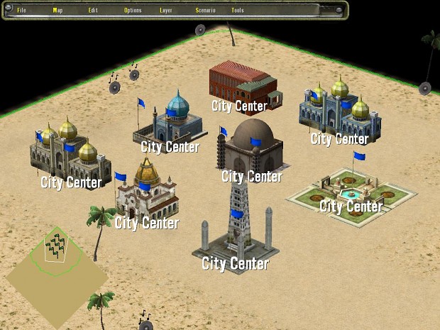 New African and Middle Eastern City Centers
