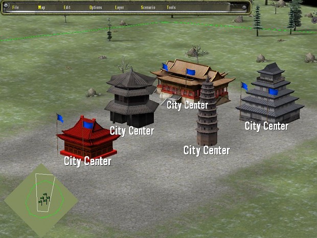 new Asian city centers