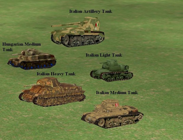 New Axis Tanks