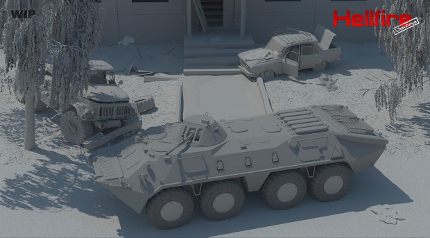 BTR-70 Render