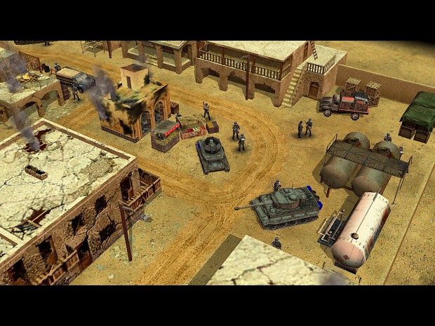 Screens from mission #5 (Allies company)