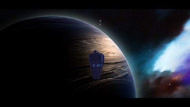 New Blue Gas Giant + New Nebula Skydome