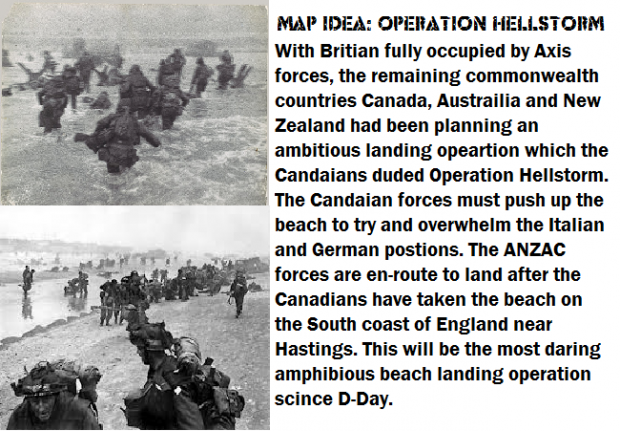 Operation Hellstorm Map Idea