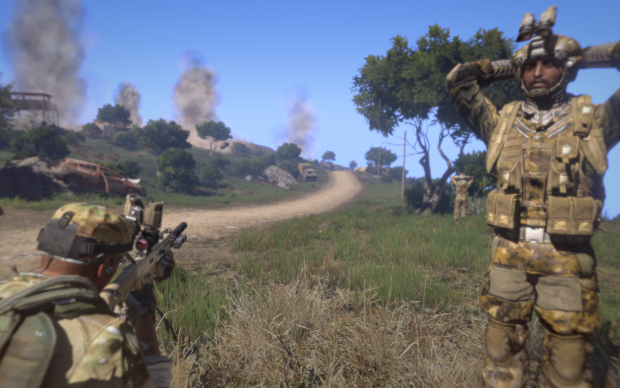 Screenshot from SP version of the mission