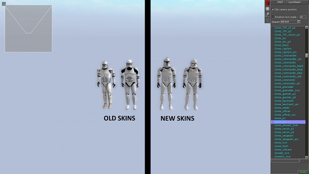 Old / New skins