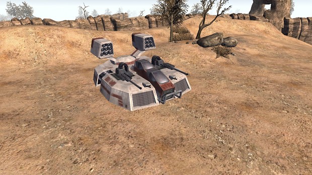 New AAC-1 Hovertank