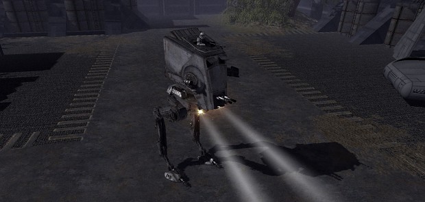 AT-ST Modified with an AA gun.
