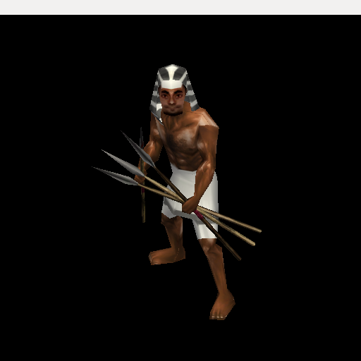 Egyptian Archer, Javelinist, Spearman