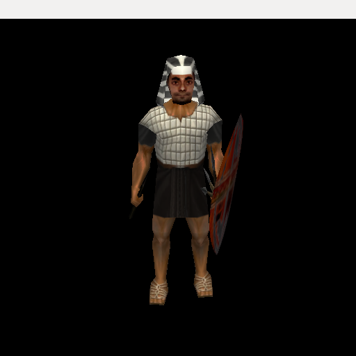 Egyptian Archer, Javelinist, Spearman
