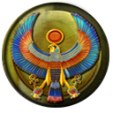 Egyptian Emblem by Lion