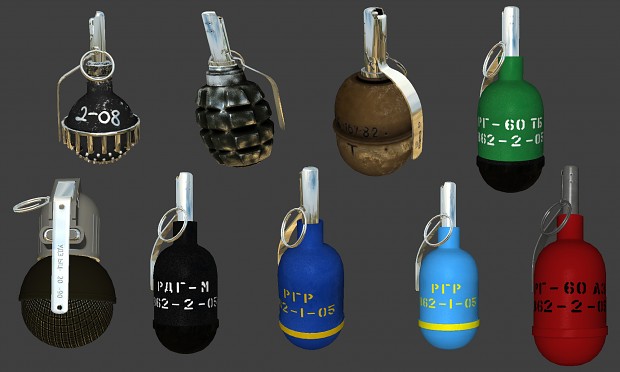 All Grenades BF2 Resistance