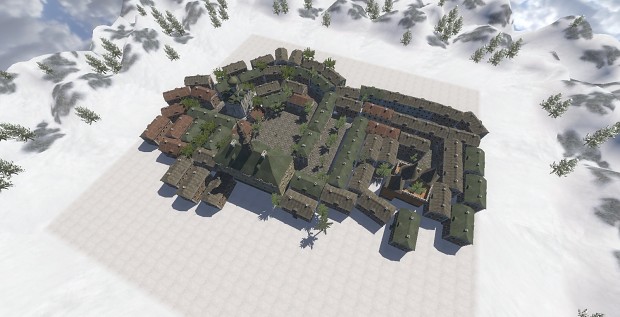 General Vaegir Fortress And City Scene
