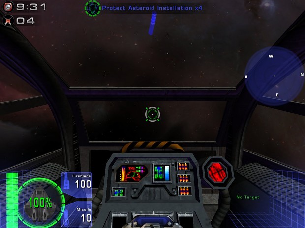 Cockpit of theTriton Bomber