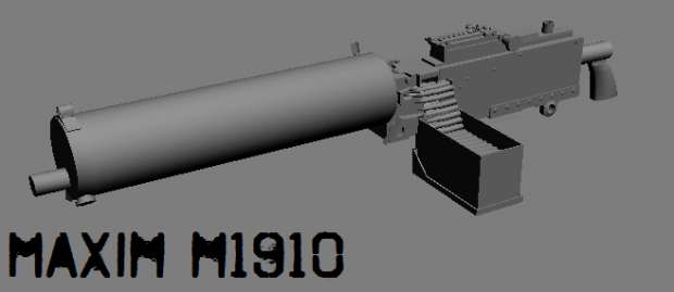 Maxim Gun M1910