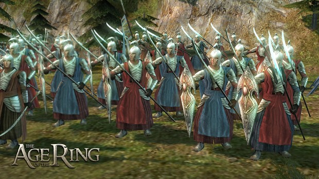 Rivendell Elves in heavy armor