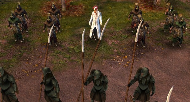 Thranduil, The Rangers, and The Foot Soldiers