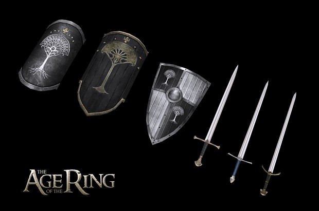 Gondor CaH Weapons and Shields
