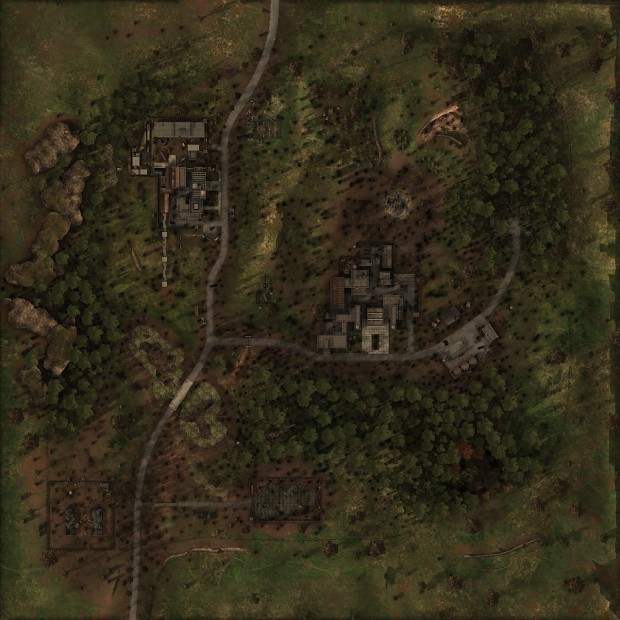 Restored Dark Valley - PDA-style map