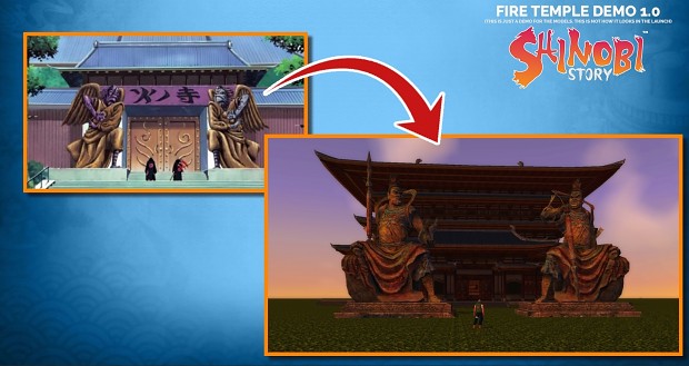 Shinobi Story - Fire Temple Demo ( Naruto MMO )
