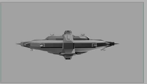Hiigaran Flank Cruiser model