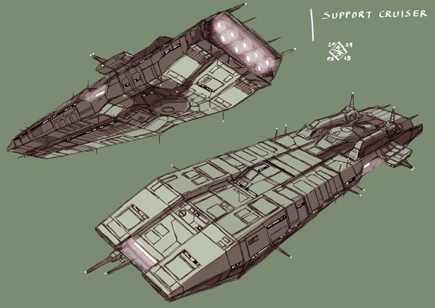 New Support Cruiser concept